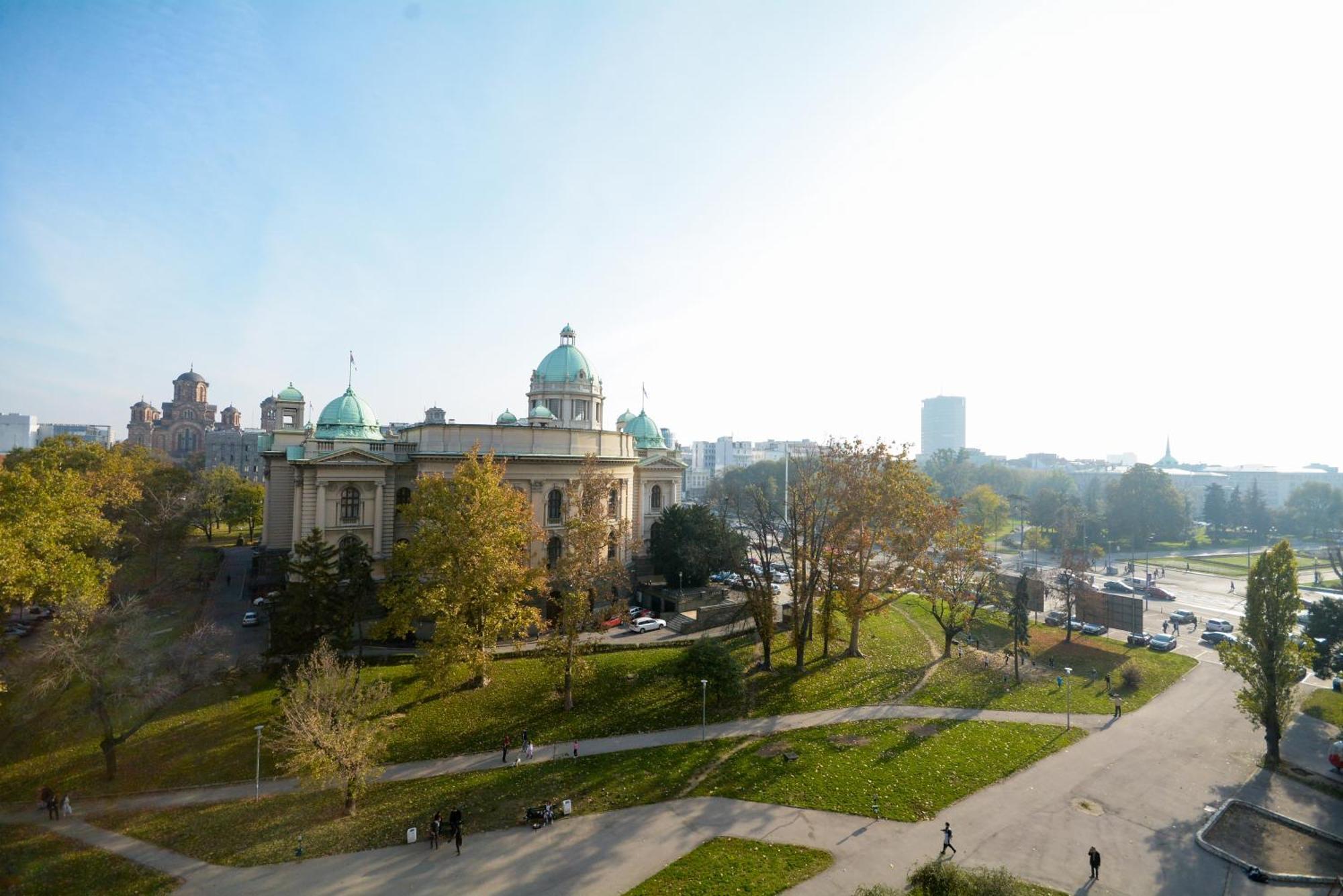 Apartments City Hall Belgrad Rum bild